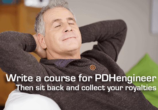 Write a course for PDHengineer https://www.pdhengineer.com/write-course/