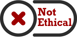 It is not ethical